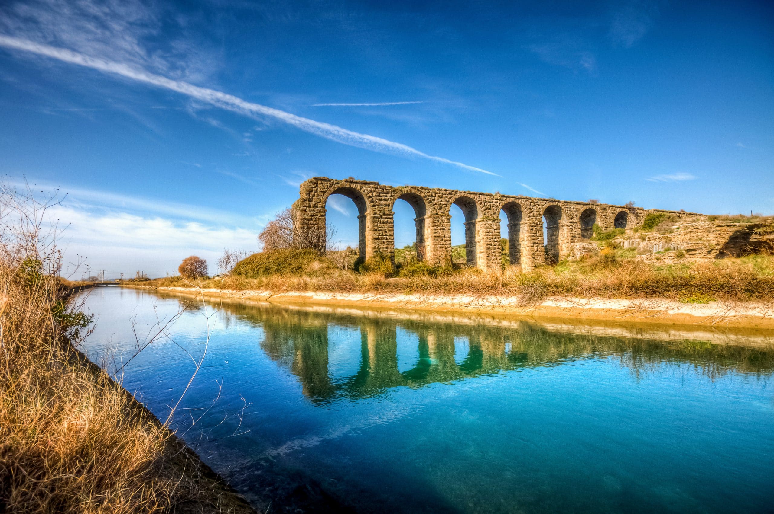 Aspendos Aqueduct Aspendos Aqueduct, Turkey