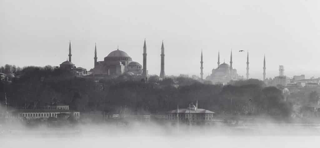 The Hagia Sophia, an icon of Istanbul's silhouette