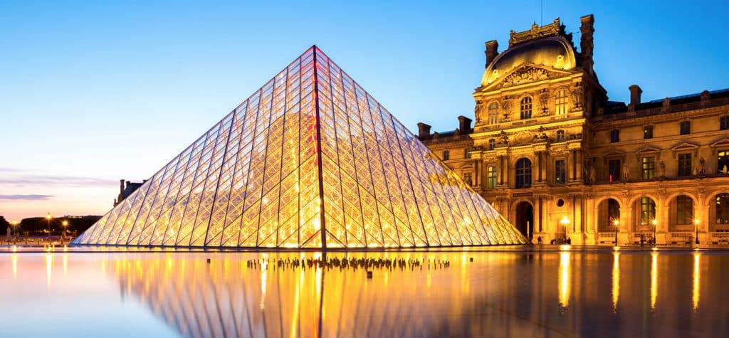 The Louvre, one of the world’s most visited museums