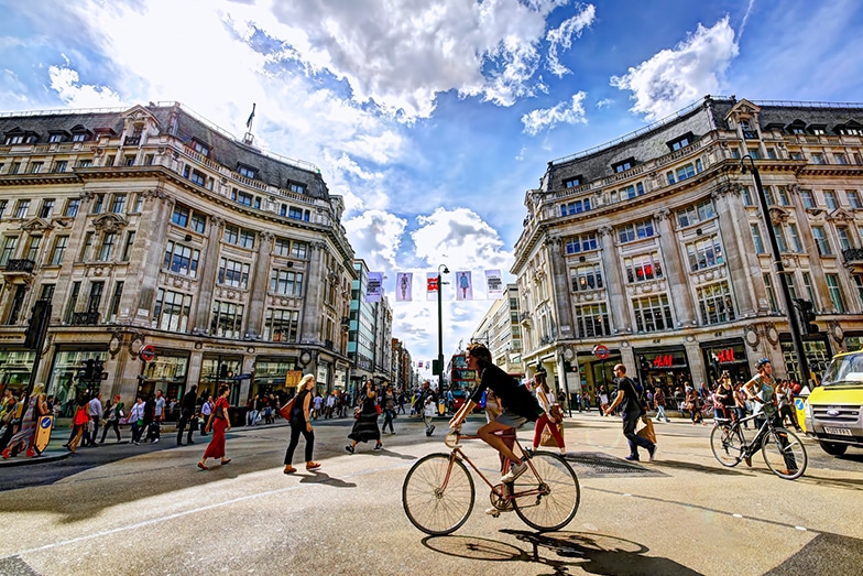 Faire du vélo à Londres
